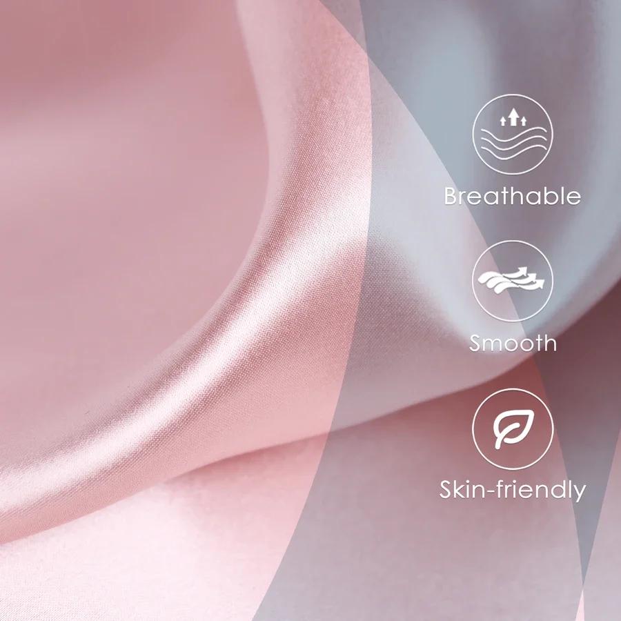 Juwensilk– taie d'oreiller en soie naturelle, taie d'oreiller en soie mûre, tache soyeuse, standard 