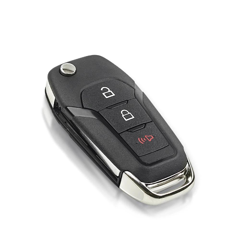 Dandkey pour Ford clé voiture clé à distance pour Ford F150 Ranger 2015 - 2018 Escort Fusion 2013-20
