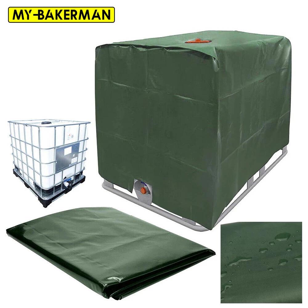 Couvercle fourre-tout vert IBC, conteneur de 1000 litres, feuille d'aluminium, étanche à la poussièr