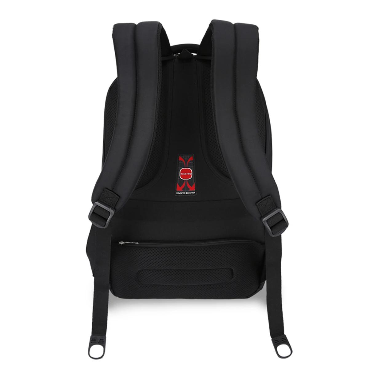 Tigernu hommes sac à dos femmes 15-17 pouces sac à dos étanche sac à dos pour ordinateur portable sa