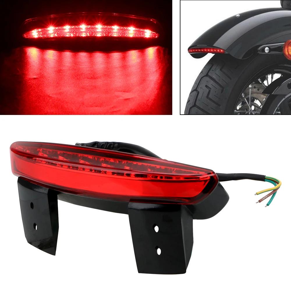 Fender Edge rouge lumière LED café Racer frein feu arrière moto feux arrière moto accessoires pour X