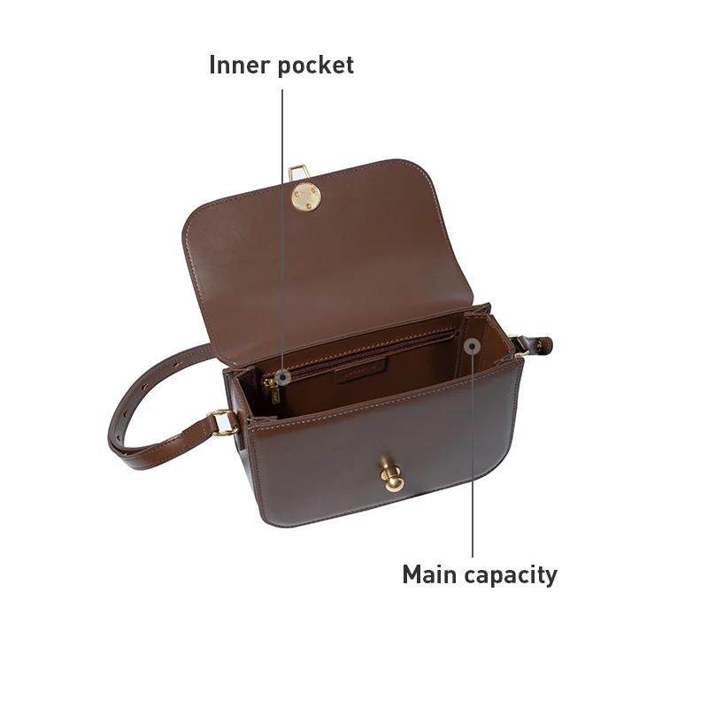 LA FESTIN sac pour femme de luxe flambant neuf mode épaule bandoulière sacs carrés fourre-tout sacs 
