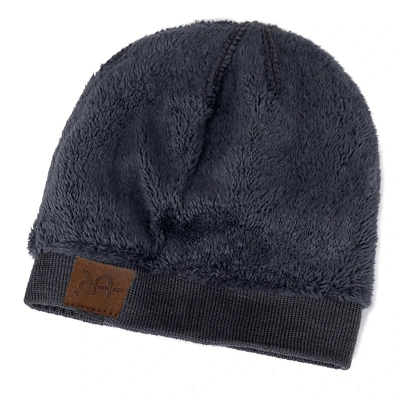 URSENTMAN-Bonnet doublé de fourrure pour hommes et femmes, chapeaux unisexes, chapeau de sport chaud