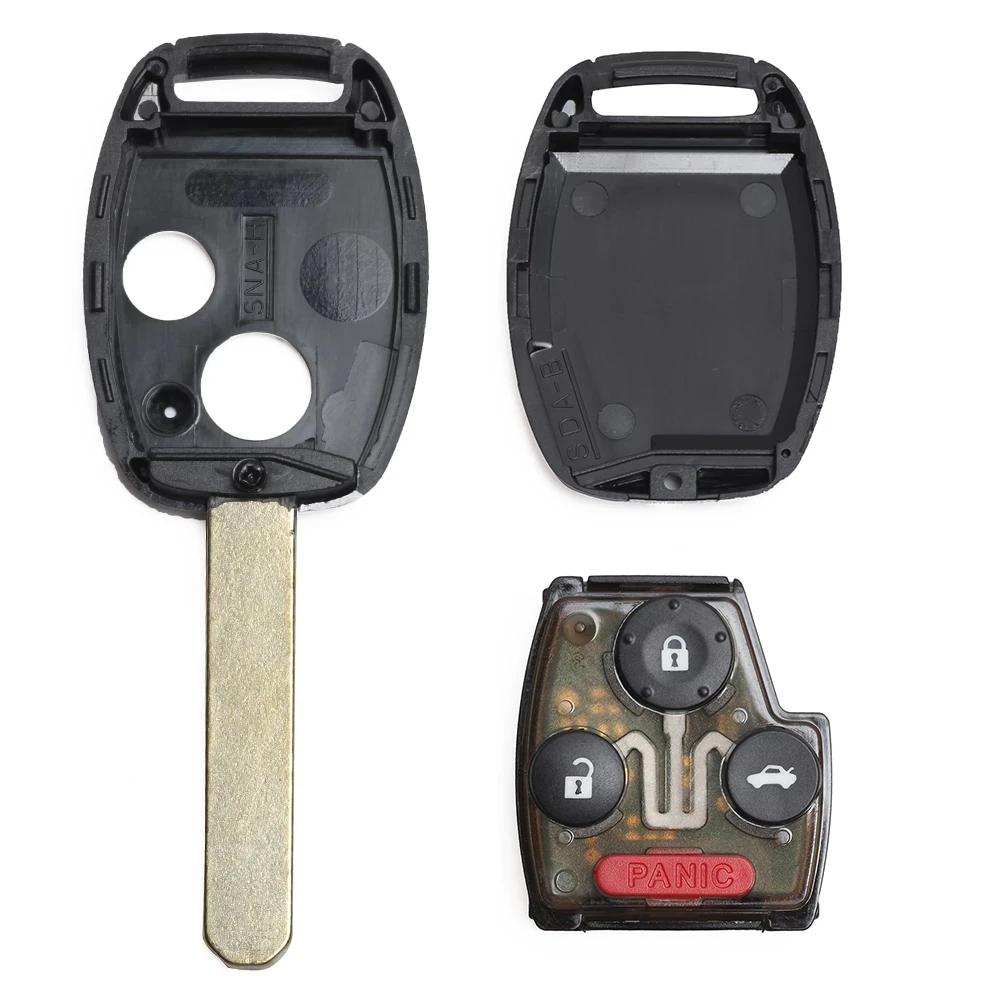 KEYECU 2/3 boutons 433MHz ID48 ID46 8E puce pour Honda Accord 2003 2004 2005 CR-V 2005 2006 Civic té