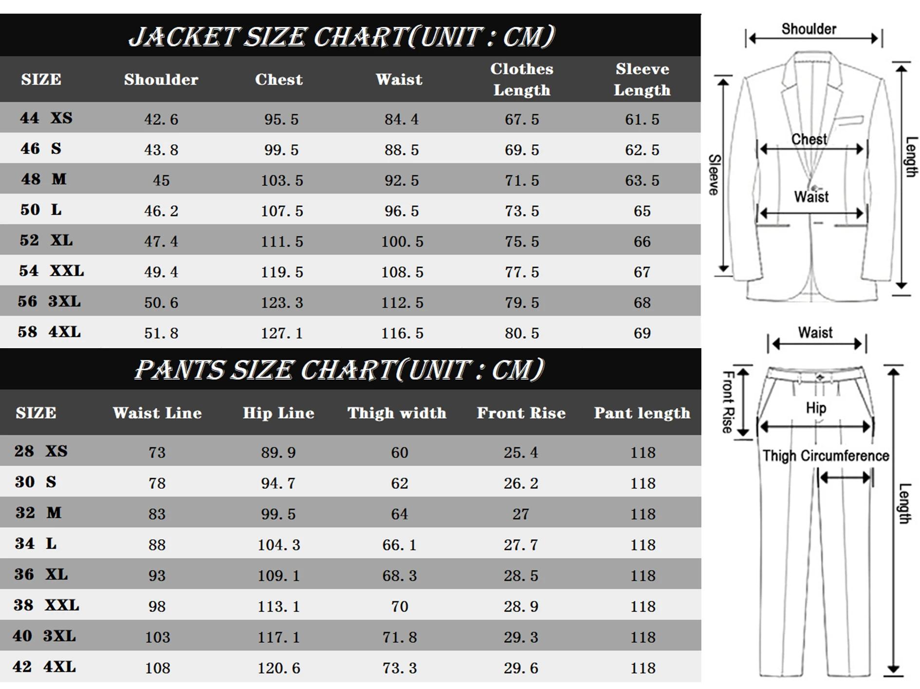 CENNE DES GRAwing M-Costume Classique Formel à 2 lèvent pour Homme, Ensemble Blazer et Pantalon en G