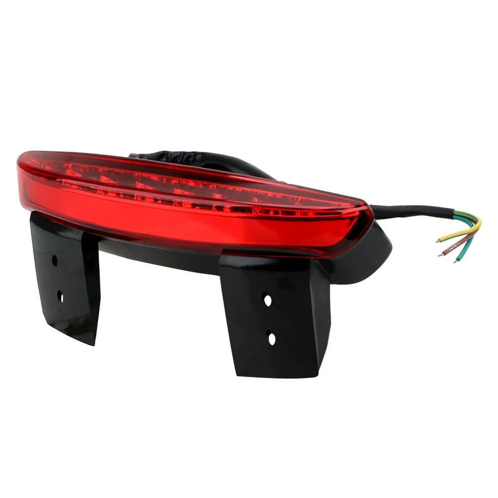 Fender Edge rouge lumière LED café Racer frein feu arrière moto feux arrière moto accessoires pour X