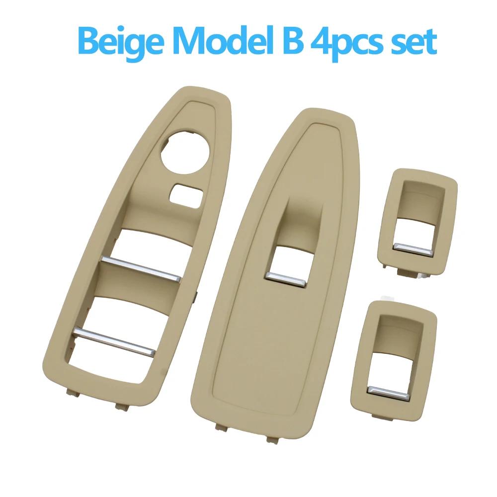 Garniture de couvercle de commutateur de lève-vitre de porte intérieure de voiture LHD RHD, pour BMW