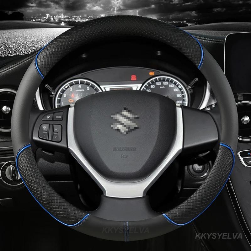Housse de volant de voiture 38cm 15 ", pour Suzuki Alivio/Ciaz Baleno Celerio Jimny SX4 s-cross Gran