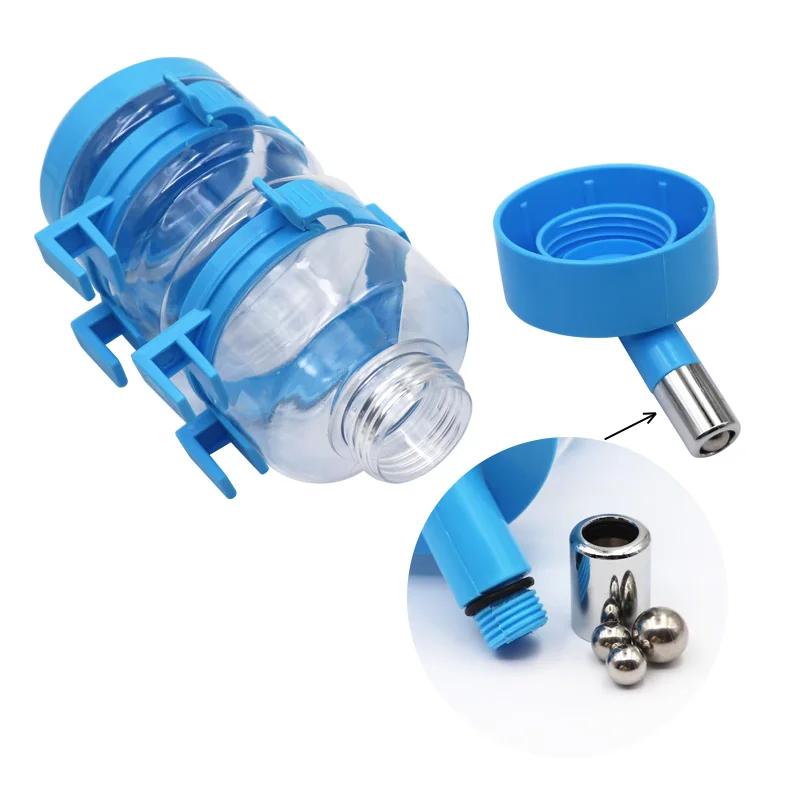 Bouteille d'eau suspendue pour animaux de compagnie, 400ml, 1 pièce, distributeur automatique d'eau 