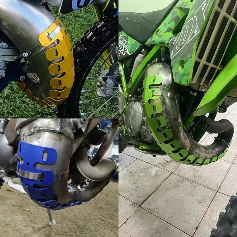 Couvercle de protection thermique pour silencieux de moto, bouclier thermique d'échappement pour HON