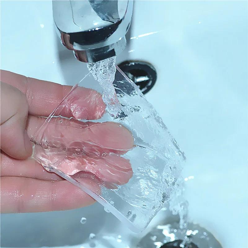Coussretours en Silicone Transparent Antidérapant de Grande Taille, Anti-Vibration, Polymères, Multi