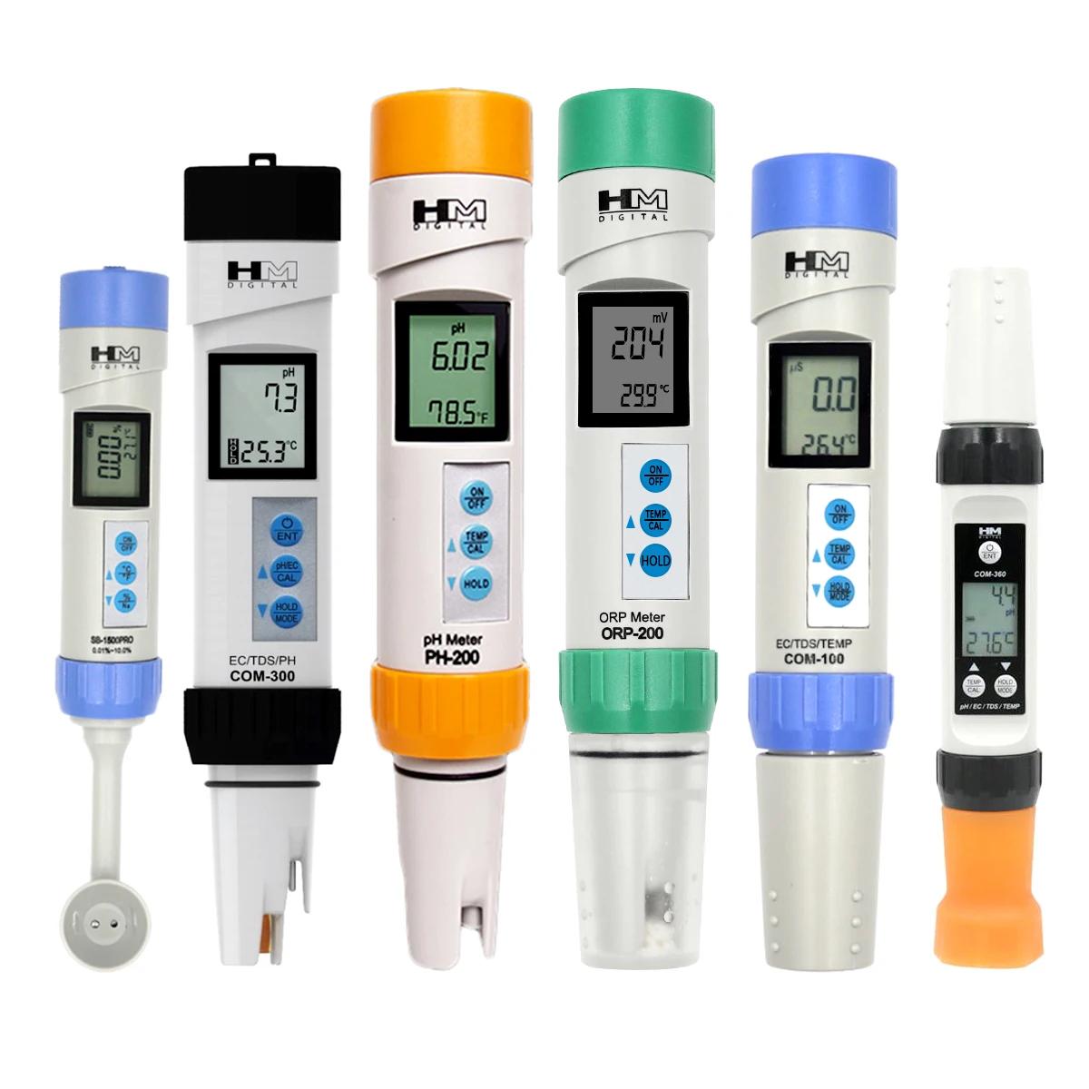 Testeur de température numérique ORP PH TDS étanche avec étalonnage automatique, testeur portable HM