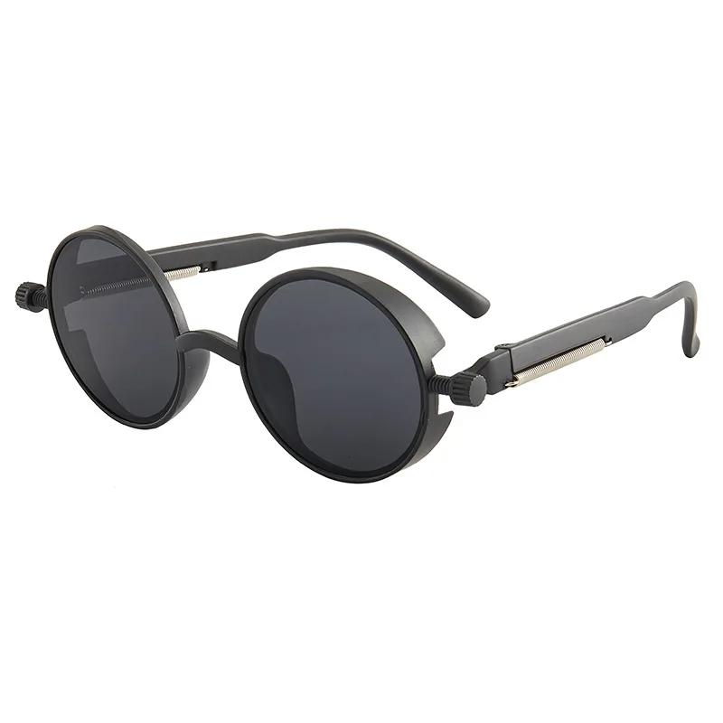 Lunettes de soleil Steampunk gothiques classiques pour hommes et femmes, lunettes de soleil rétro, m