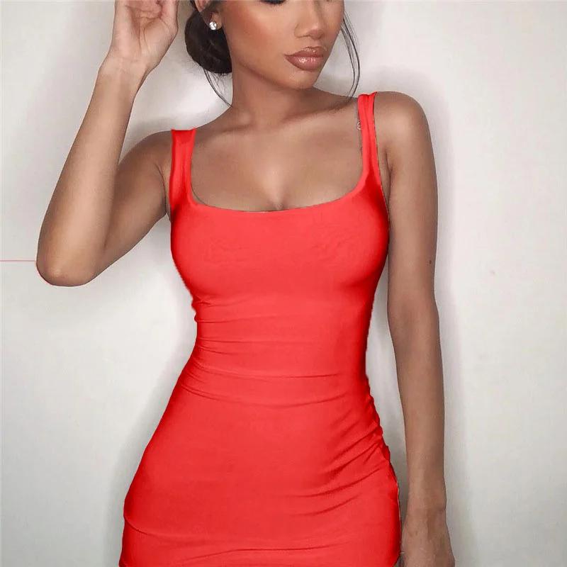 Mini robe de tambour mince pour femmes, robes de soirée décontractées, robe d'été sexy, dame de bure