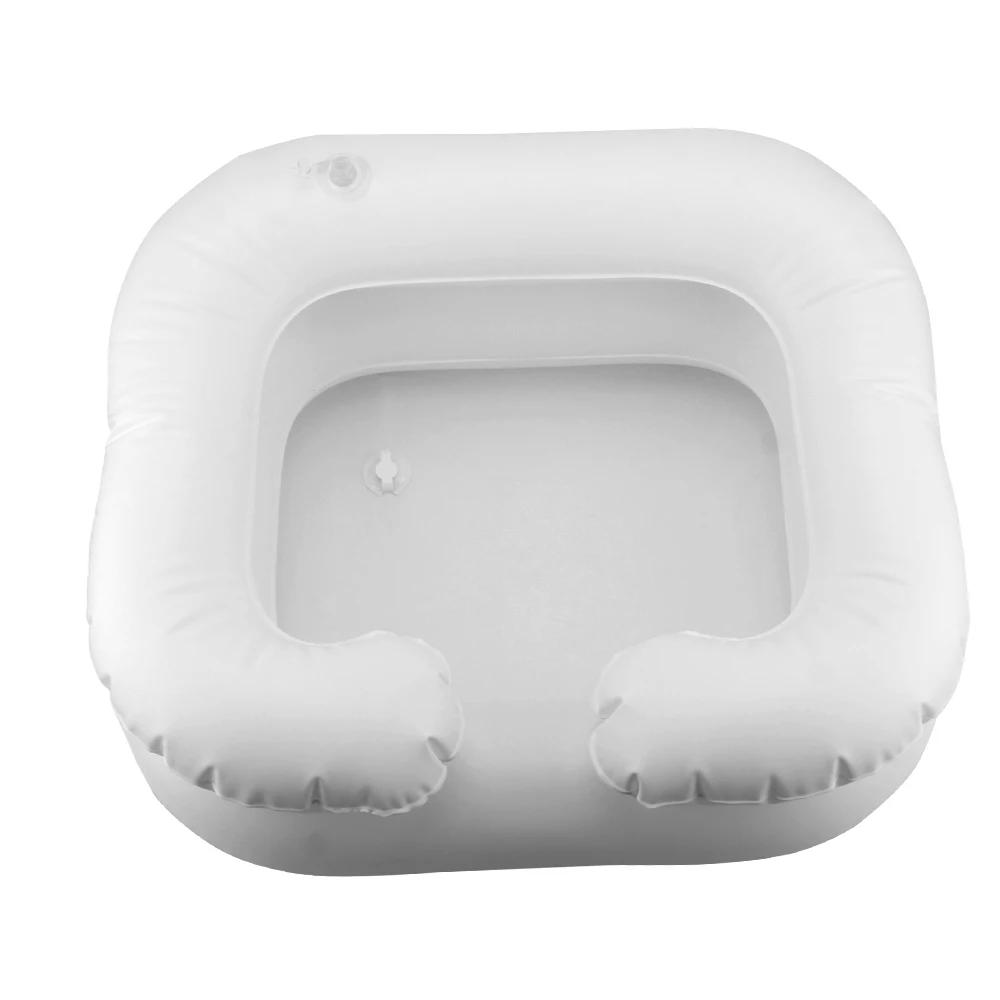 Plateau de shampoing, lavabo de lavage des cheveux pour personnes handicapées, baignoire gonflable P