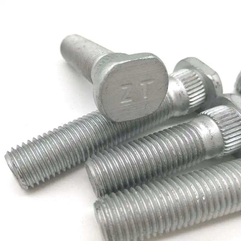 5 vis cannelées forgées de 14MM pour Toyota, Nissan, Mitsubishi, Subaru, M12 x 12.9/M12 x 1.5, 1.25