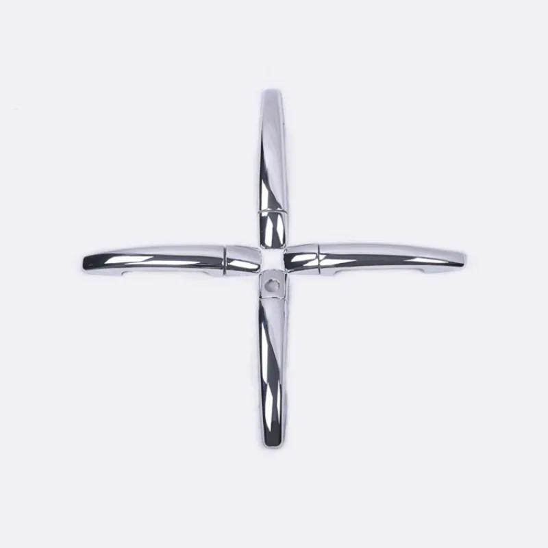 Couvercle de poignée de porte chromé, garniture de style, accessoires automobiles, pour Peugeot 208 