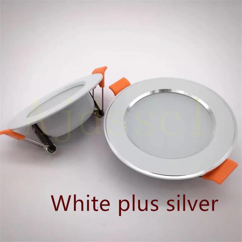 Dimmable 10 pièces LED Downlight 220V 110V 3 couleurs gradation 5W 7W 9W 12W 15W encastré dans LED p