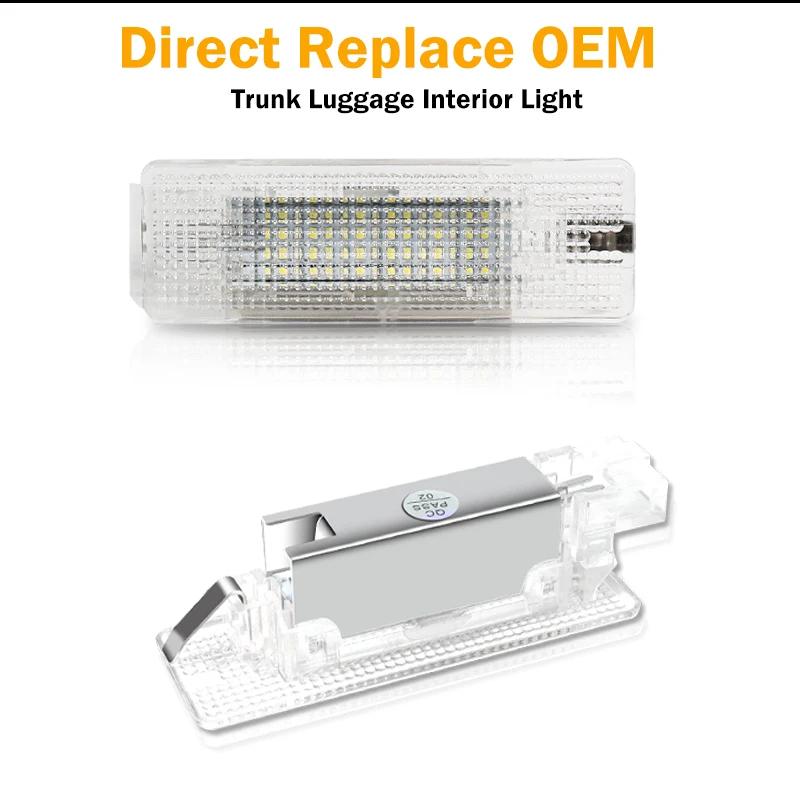 Lumières LED contrastées pour coffre à bagages, lumières de coffre, 12V, VW Caddy, Eos, Golf, Jetta,