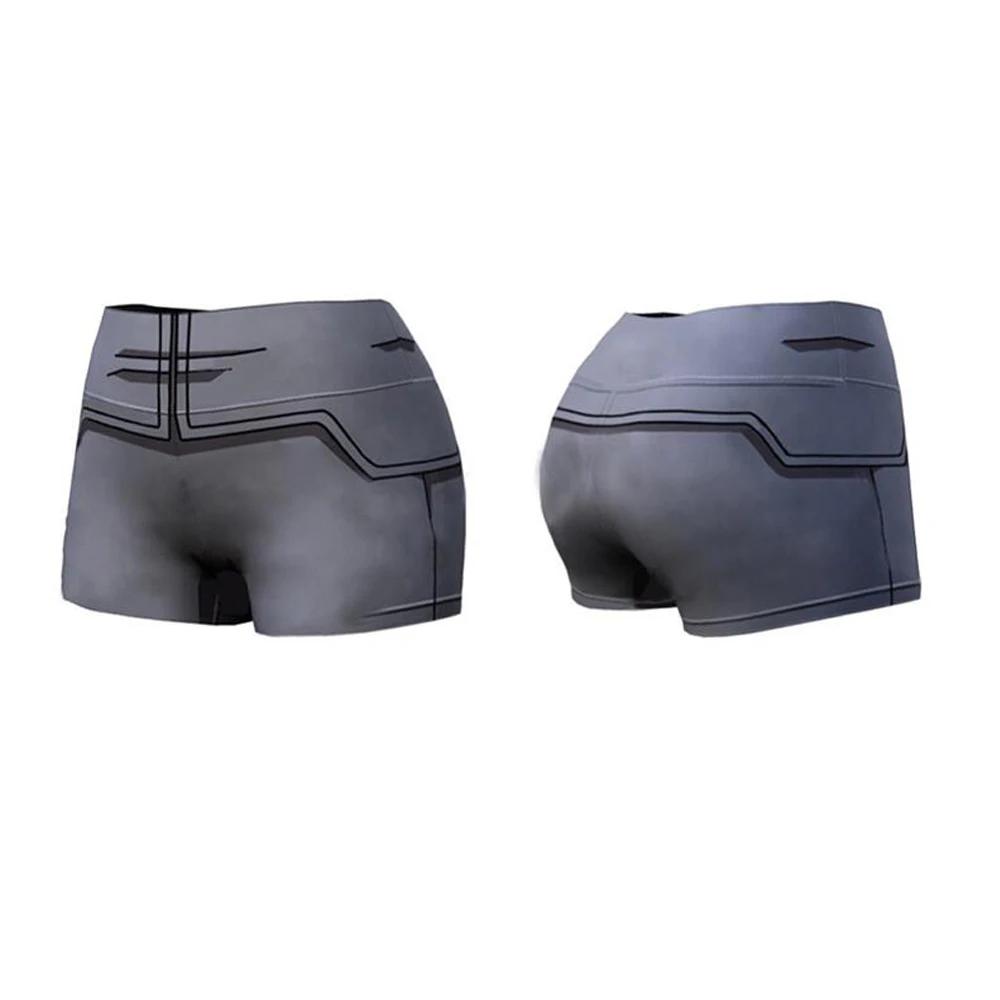 Short d'entraînement taille haute, sans couture, pour Fitness, Yoga, froissé sur les fesses, course 