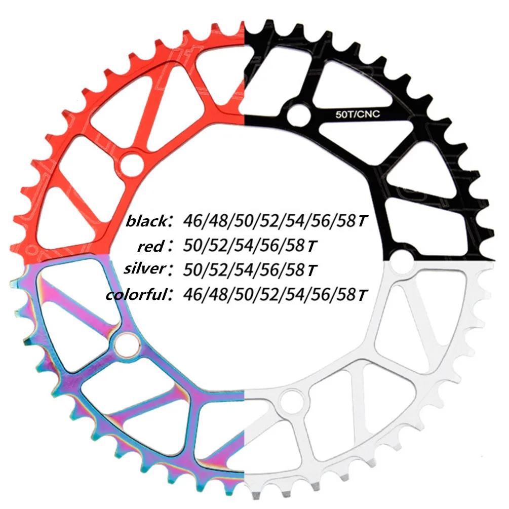 Litepro-Pignon de manivelle intégré creux pour vélo pliant, arbre central, dent positive et négative