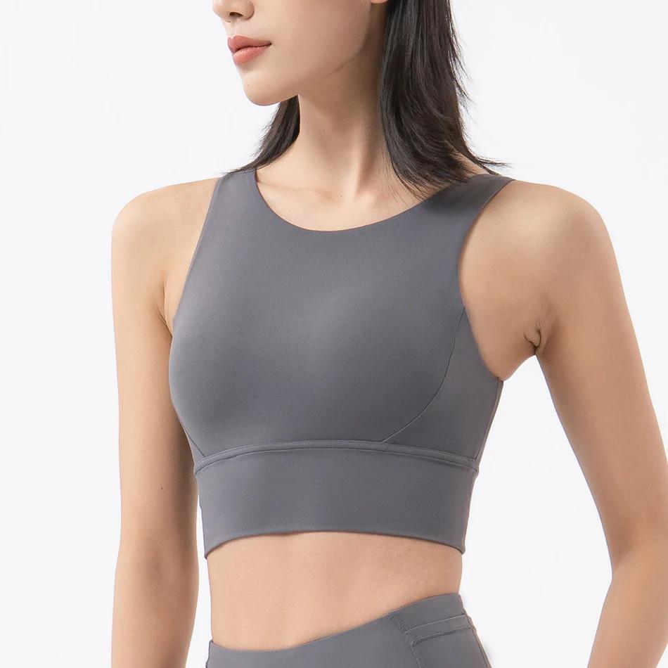 SOISOU – soutien-gorge de sport pour femmes, sous-vêtements élastiques et respirants, 6 couleurs dis