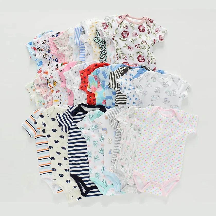 1-2 pièces bébé body pour nouveau-nés été bébé barboteuse fille/garçon vêtements 0-12M nouveau-né vê