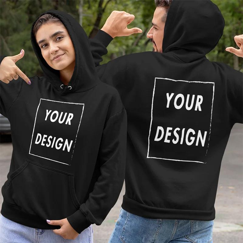 Sweats à capuche personnalisés ajoutez votre texte sweat personnalisé à manches longues de haute qua