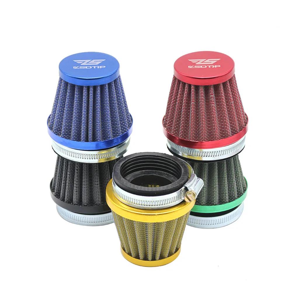 ZSDTRP-Filtre à air à pince universel pour carburateur de moto, nettoyeur conique d'entrée, 35mm 38m