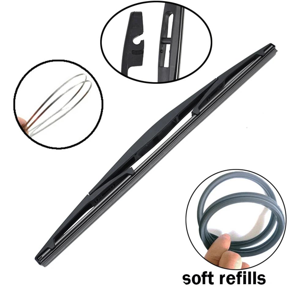 Erick's Wiper-Kit d'essuie-glace avant et arrière, pour Honda Fit Jazz 1 2002-2008, brosse pour pare