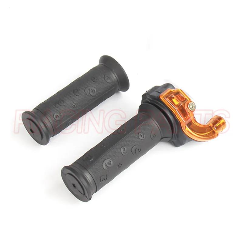 Poignées torsadées pour câble d'accélérateur de carburateur à gaz, pour Mini Moto 2 temps 47cc 49cc,