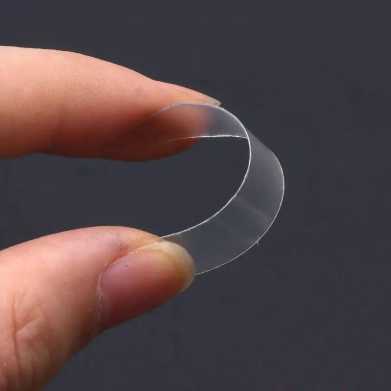 Ensemble de colliers en plastique transparent pour homme, 200 pièces, 55x10mm, pour robe, chemise, c