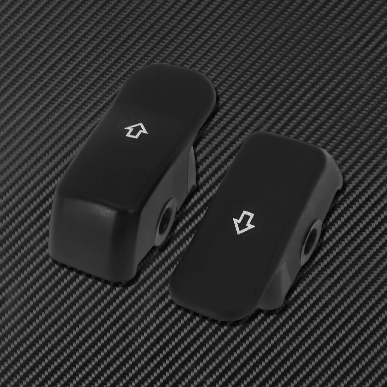 Capuchon d'extension de clignotant de moto, couvercle étendu de bouton de commutation noir pour Harl