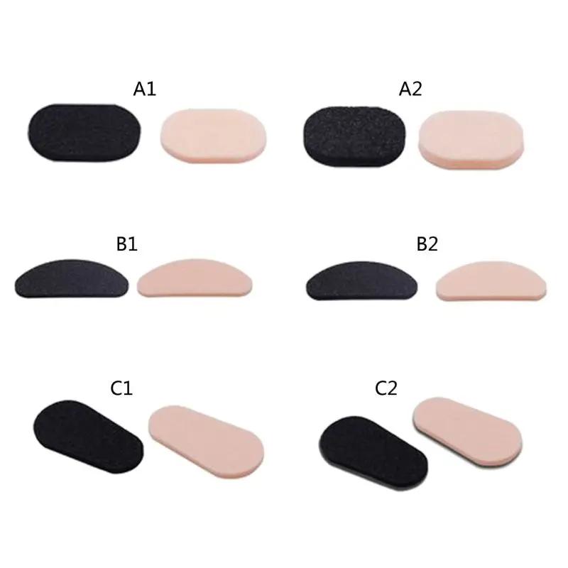 Plaquettes nasales en mousse souple autocollante EVA, pour lunettes, antidérapantes, sans maquillage