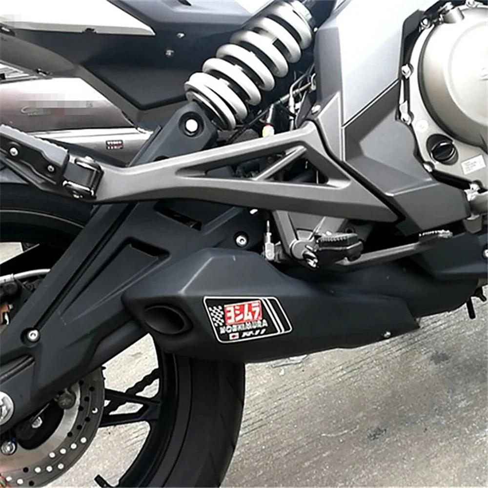 Autocollant de tuyau d'accès de moto, autocollant de silencieux résistant à la chaleur, Yoshimura, H