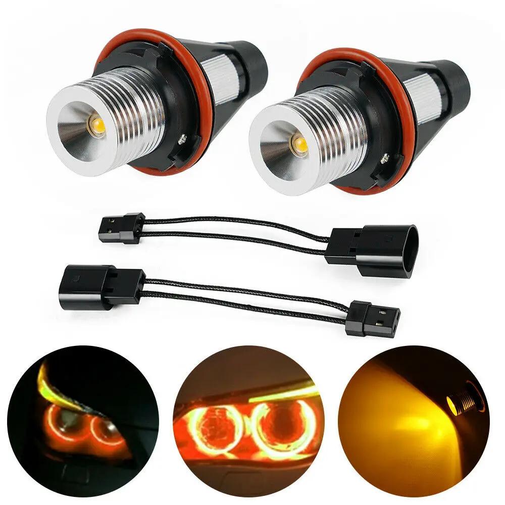 Ampoules de marqueur yeux d'ange, phares lumineux de remplacement, accessoire de voiture pour BMW E3