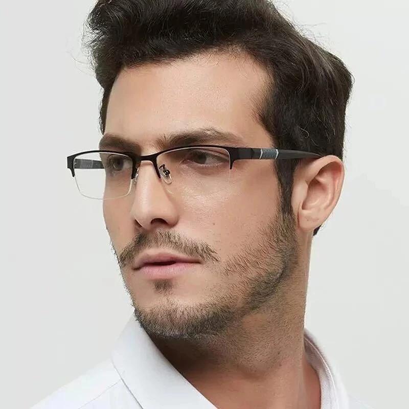 Nouvelle tendance lunettes de lecture lunettes de lecture hommes et femmes haute qualité demi-montur