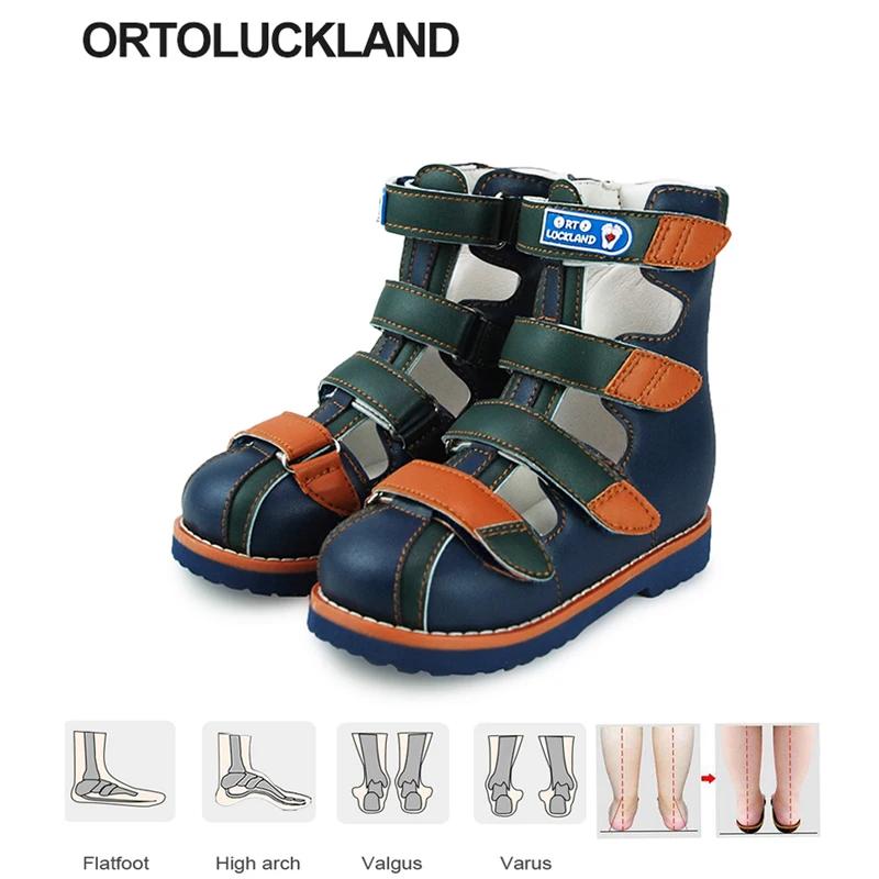 Sandales d'été pour bébés filles, chaussures orthopédiques 4 roues motrices pour enfants, chaussures