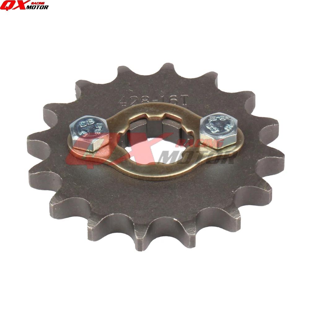 428 chaîne 20mm 10 11 12 13 14 15 16 17 18 19 dents pignons de moteur avant pour 50 110 125 160cc Di
