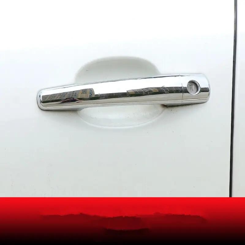 Couvercle de poignée de porte chromé, garniture de style, accessoires automobiles, pour Peugeot 208 