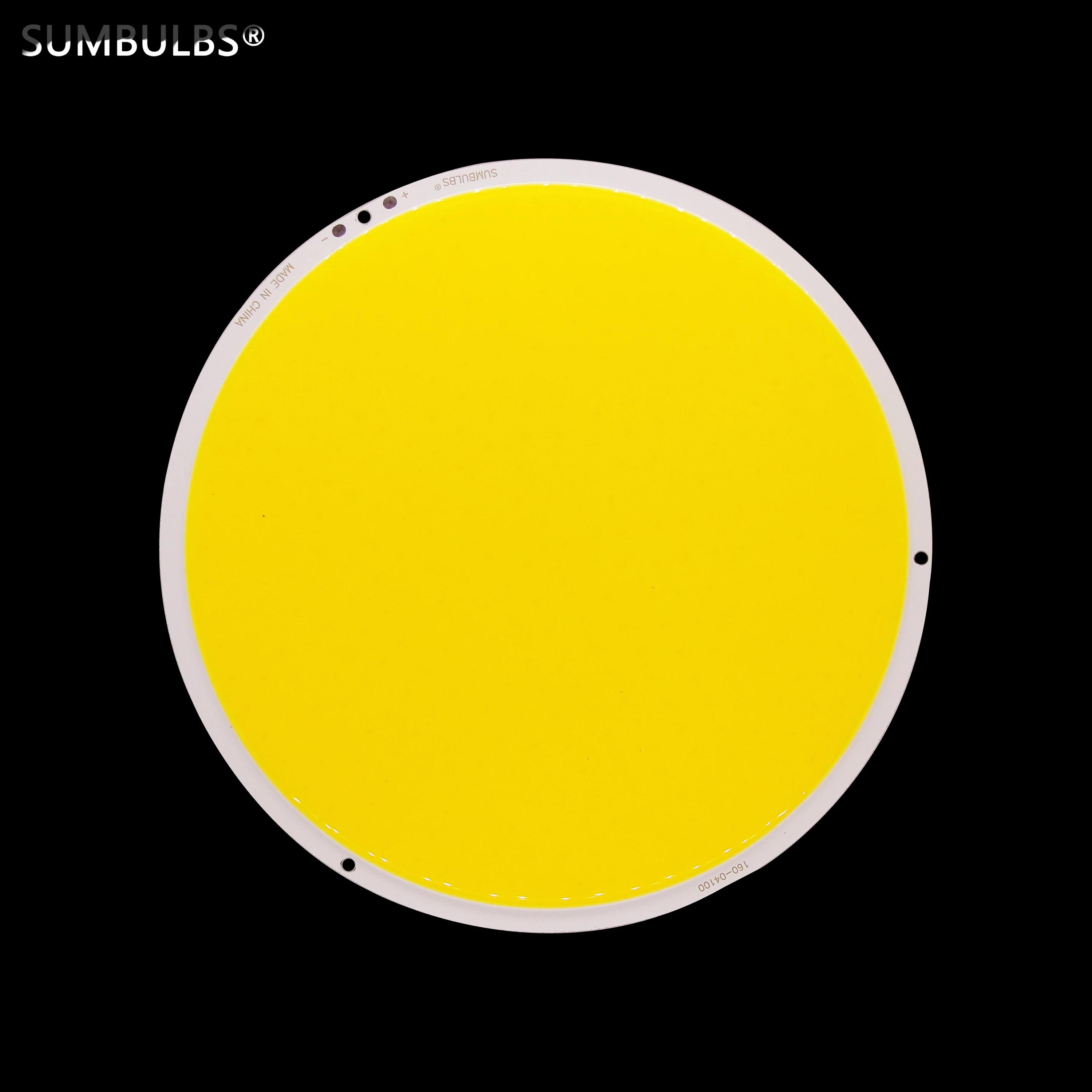 SUMBcorde BS-Puce de lampe blanche froide chaude à haute luminosité, grand soleil, 160mm, rond, gran