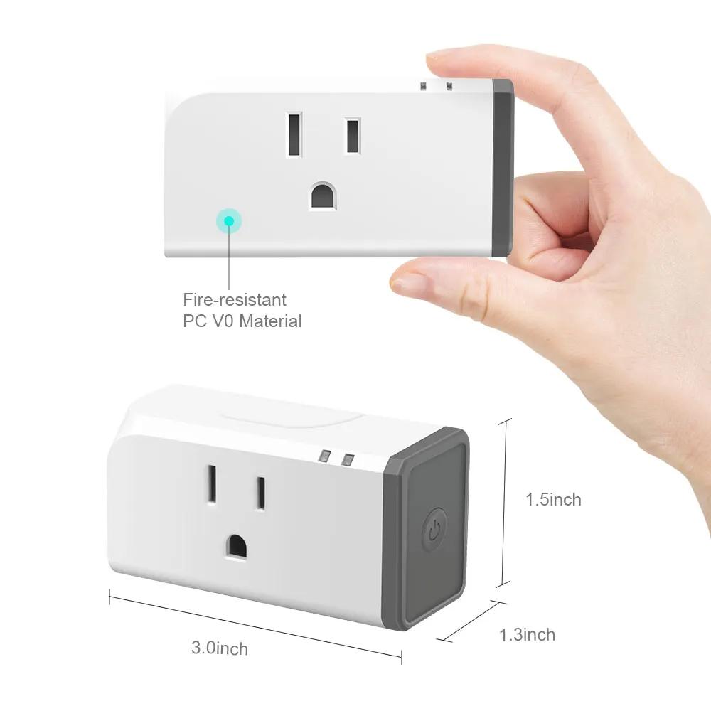 SONOFF-Prise intelligente S31 15A US Wi-Fi, contrôle de l'alimentation, télécommande, commande vocal