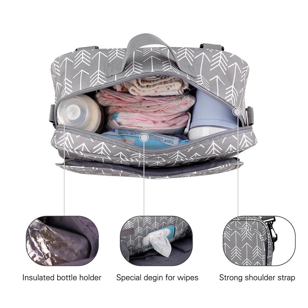 Sac de poussette pour bébé, étanche, Portable, sac de voyage pour maman, multifonction, rangement de
