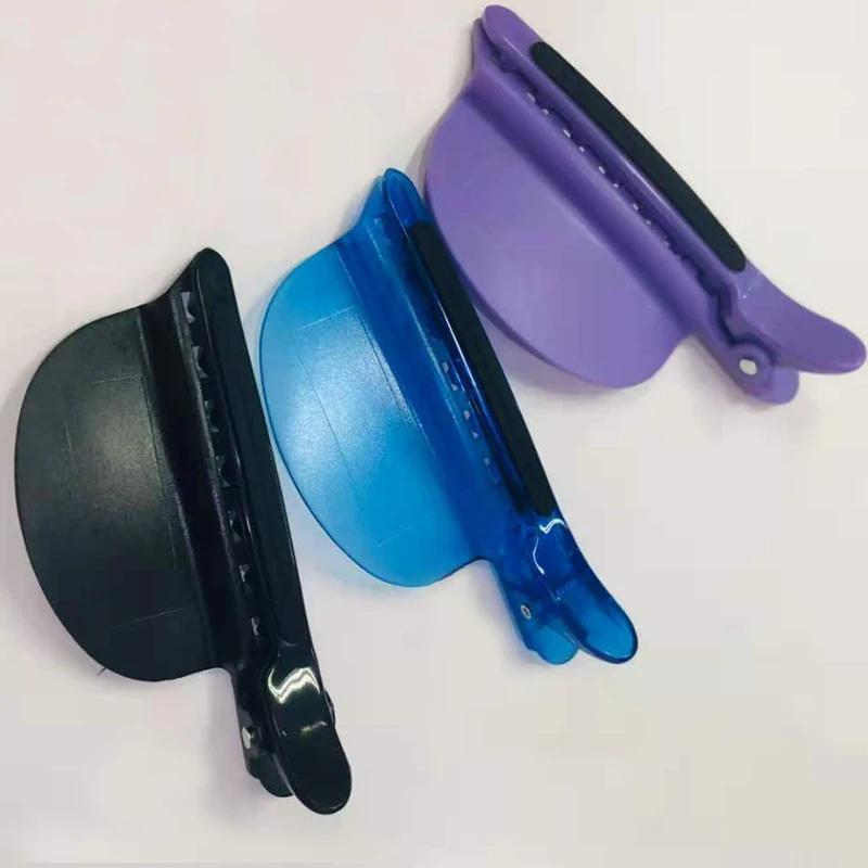 Clips de séparation faciles/vitesse, Clips de séparation de couleur bleue pour Extension de cheveux