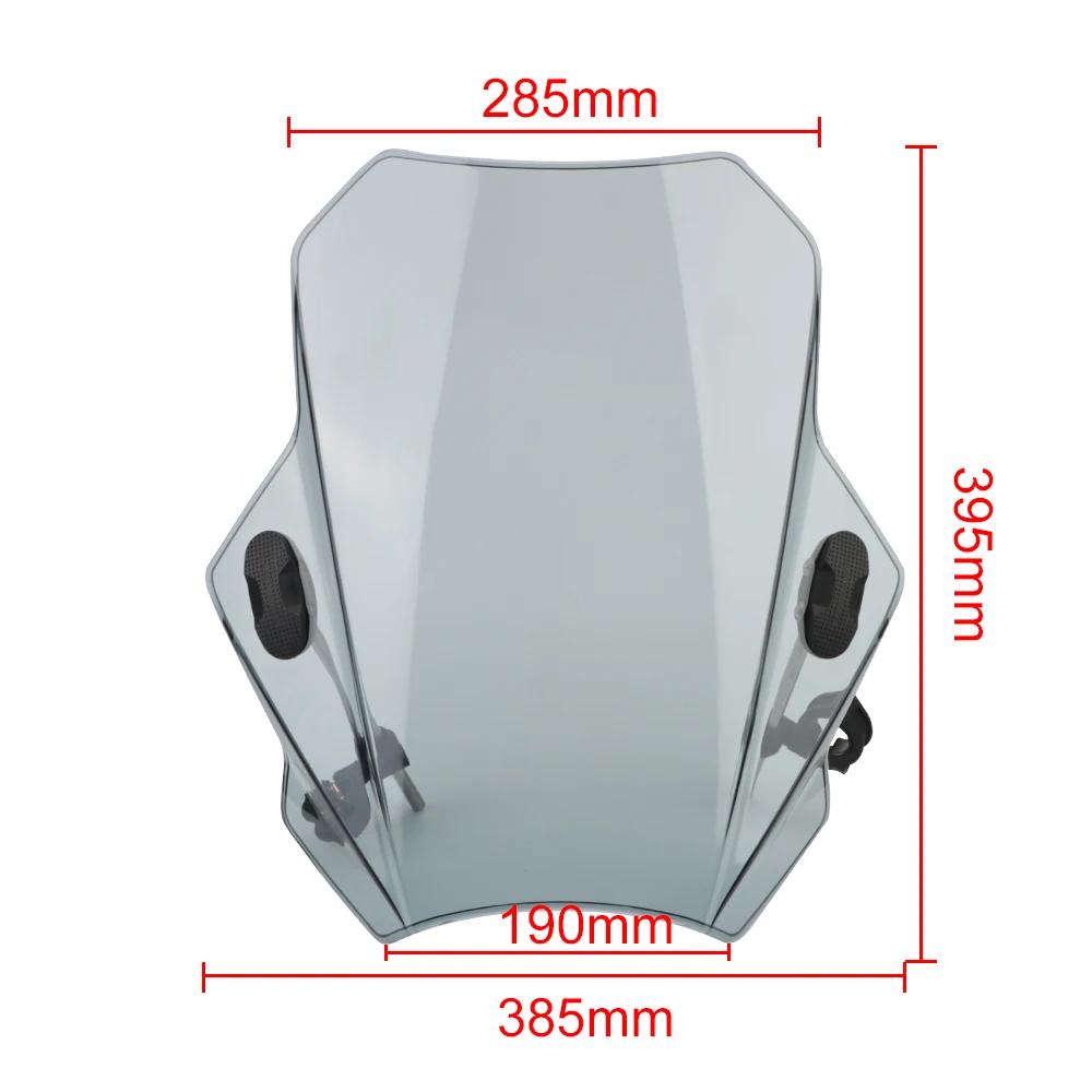 Couvercle de pare-brise universel pour moto MT07 MT09, réglable, pour HONDA CBR600RR CB1000R GXSR 60