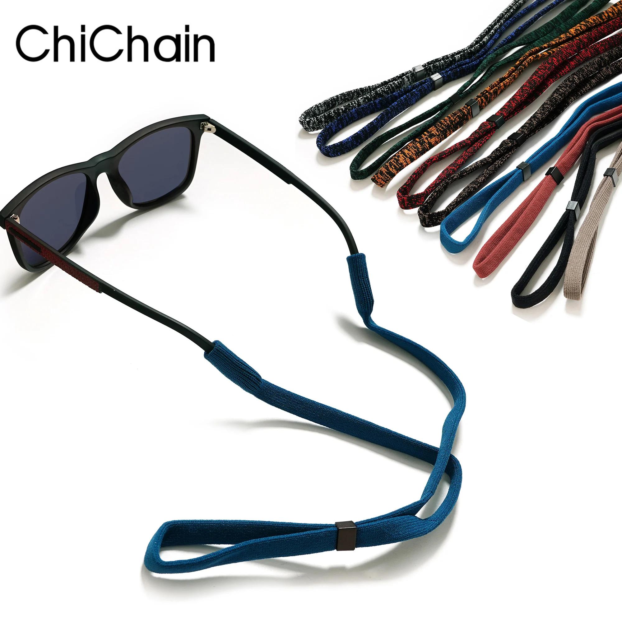 Corde de lunettes de soleil antidérapante unisexe, cordon de lunettes de sport d'extérieur pour femm