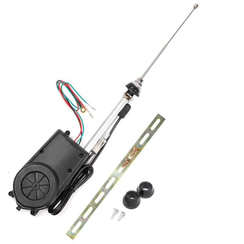 Nouvelle antenne électrique de voiture radio booster de voiture kit d'antenne d'alimentation signal 