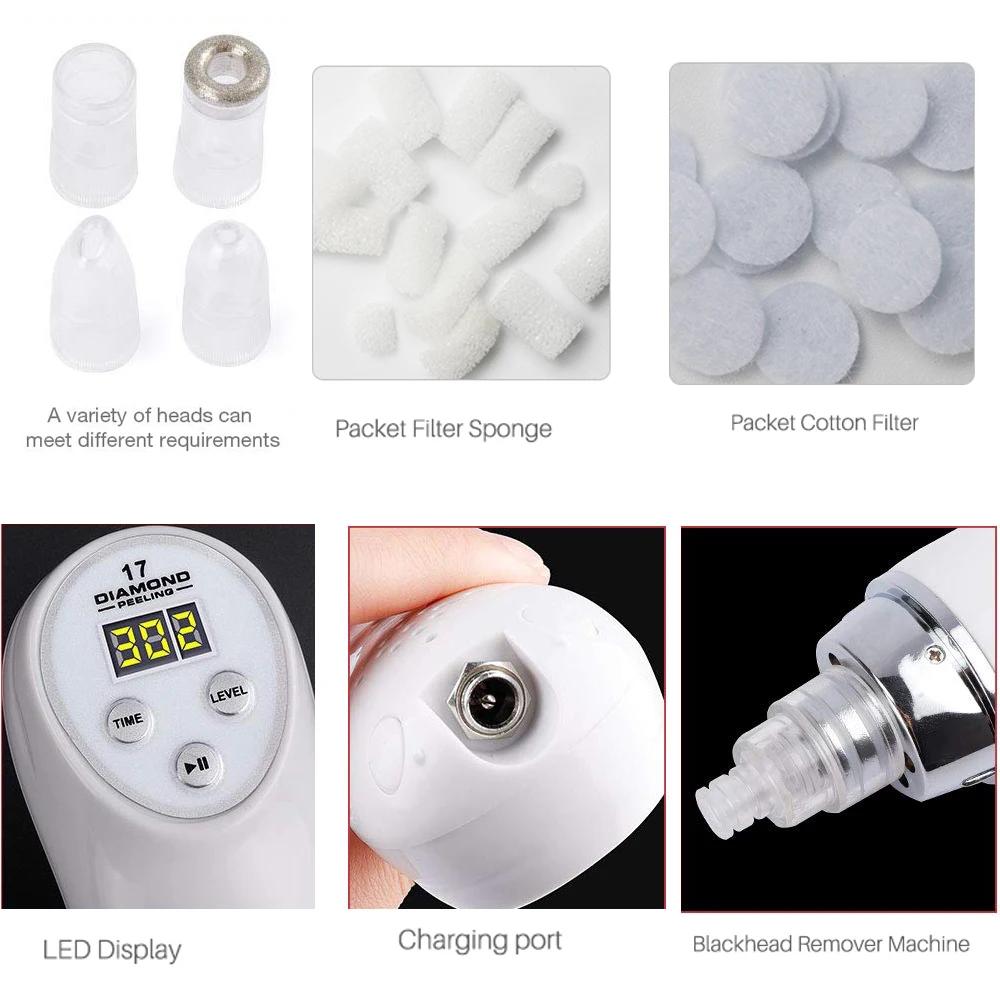 DermDelhi-Machine de peeling de la peau sous vide pour le visage, points noirs, élimination de l'acn