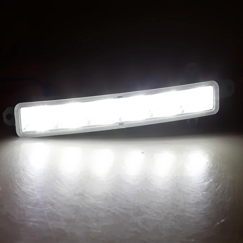Feux de jour DRL 6LED pour voiture, lampe pour cristaux en C1 2006-2017, cristaux en C3 2015-2019 96