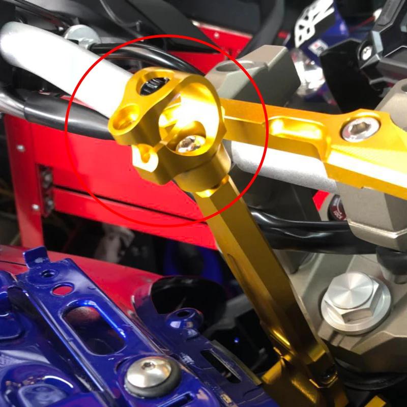 Pince de montage pour Yamaha YZF R1 R6 R3 R25 MT07 MT09 MT-07 MT-09 6MM/8MM CNC stabilisateur univer